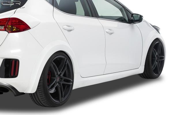 CSR Kotflügelverbreiterung hinten für KIA cee'd  / pro_cee'd (JD) VB013