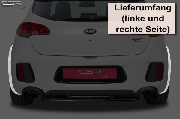 CSR Kotflügelverbreiterung hinten für KIA cee'd  / pro_cee'd (JD) VB013