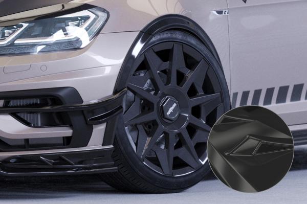 CSR Kotflügelverbreiterung für VW Golf 7 (Typ AU) VB033-G Glossy schwarz glänzend (keine Lackierung erforderlich)