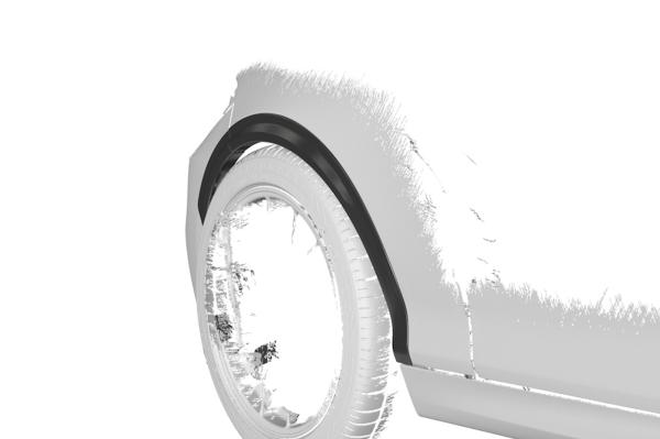 CSR Kotflügelverbreiterung für BMW 2er F22/F23 VB034-M Carbon Look matt strukturiert (keine Lackierung erforderlich)