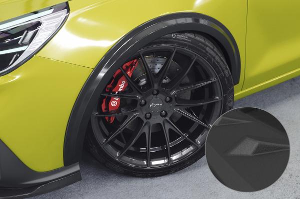 CSR Kotflügelverbreiterung für Hyundai I30 (PD) VB035-S schwarz matt strukturiert (keine Lackierung erforderlich)