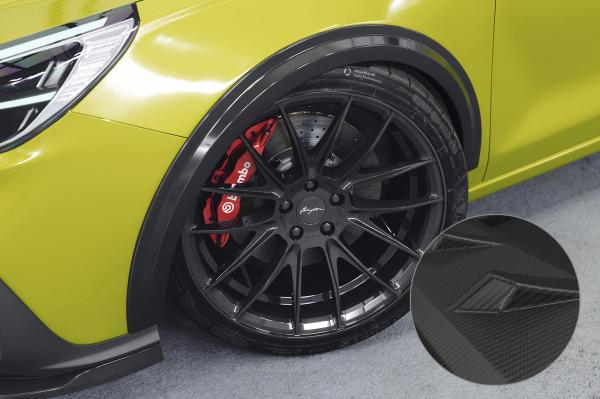 CSR Kotflügelverbreiterung für Hyundai I30 (PD) VB035-M Carbon Look matt strukturiert (keine Lackierung erforderlich)