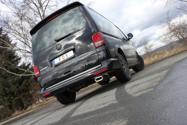 Fox passend für VW Bus T5/ T6 Endschalldämpfer - 160x80 Typ 53 VW131012-597