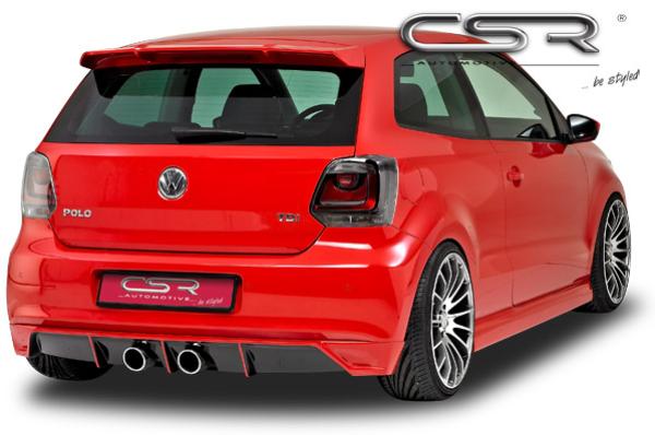 CSR Endschalldämpfer Sportauspuff für VW Polo 5 Typ 6R / Audi A1 ESD003