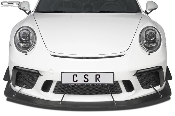 CSR Universal Spoiler Stabilisatoren verstellbar 200-260mm silber ZB161