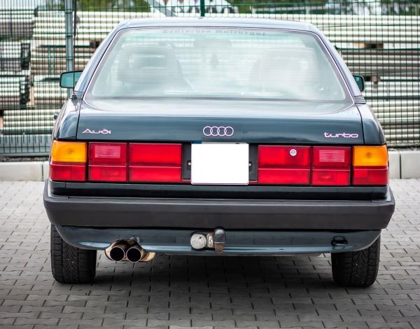 Fox Endschalldämpfer + Vorschalldämpfer 2x70 Typ 14 für Audi 100/A6 C3/C4 Frontantrieb – Edelstahl, Rohr 60 mm, EG-Gutachten