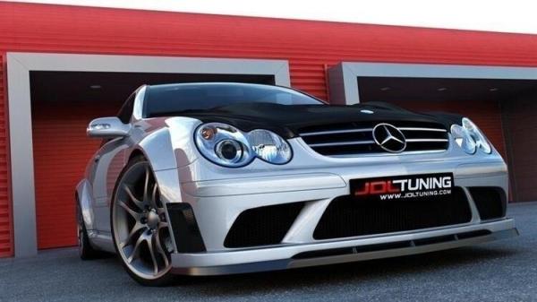 Maxton Design BODYKIT + Motorhaube für MERCEDES CLK W209 BLACK SERIES LOOK
