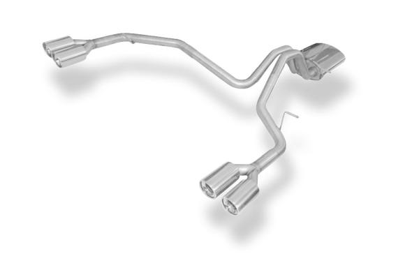 Fox Halbanlage ab Kat 2x100 Typ 17 rechts/links für Cadillac Escalade – Edelstahl, Rohr 63,5 mm, EG-Gutachten