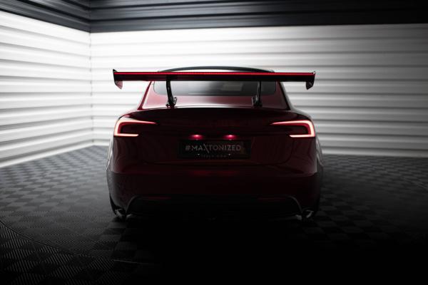 Maxton Design Carbon Spoiler + LED für Tesla Model 3
