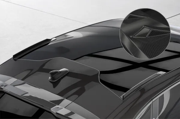 CSR Dachfinnen mit ABE für Cupra Tavascan DF020-C Carbon Look Hochglanz (keine Lackierung erforderlich)