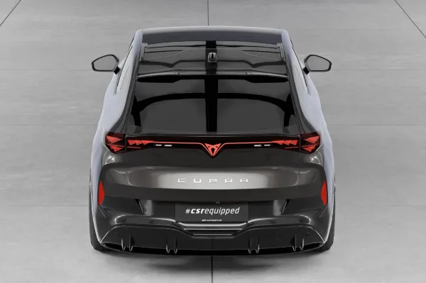 CSR Dachfinnen mit ABE für Cupra Tavascan DF020-S Strukturiert schwarz matt (keine Lackierung erforderlich)