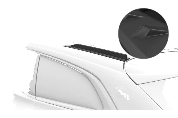 CSR Dachfinnen mit ABE für VW Arteon (Typ 3H) Shooting Brake DF039-L Lackierung erforderlich (unlackiert)
