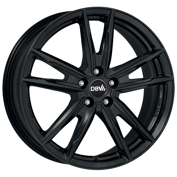 DBV Alufelge Florida KF black black 6.0x16 ET45 100.0 Nabe 57.1mm 55146.0