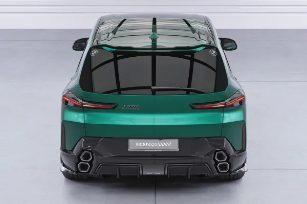 CSR Diffusor | Heckansatz für BMW XM G09 HA499-G Glossy schwarz Hochglanz (keine Lackierung erforderlich)