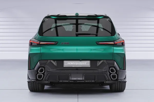 CSR Diffusor | Heckansatz für BMW XM G09 HA499-M Carbon Look matt strukturiert (keine Lackierung erforderlich)