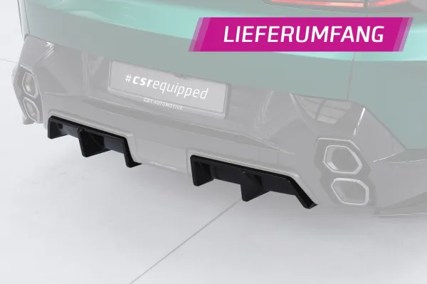 CSR Diffusor | Heckansatz für BMW XM G09 HA499-K Kupfer matt (keine Lackierung erforderlich)