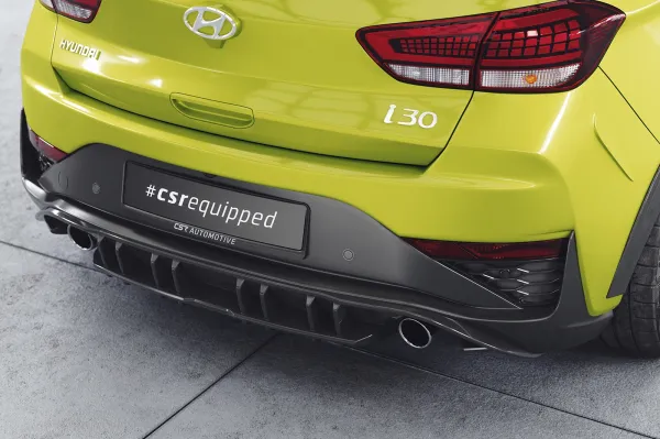 CSR Diffusor | Heckansatz mit ABE für Hyundai I30 (PD) N HA465-L Lackierung erforderlich (unlackiert)