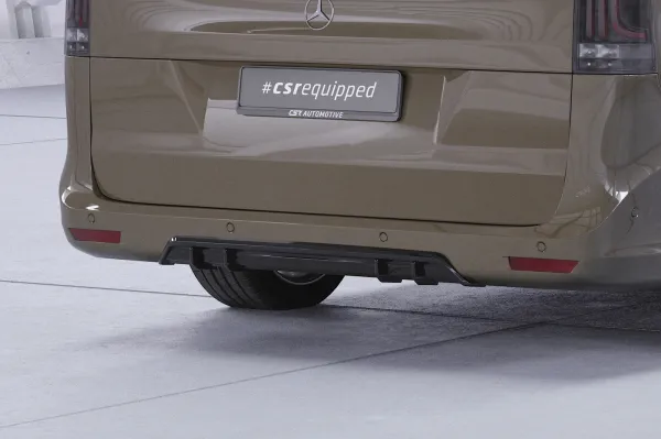 CSR Diffusor | Heckansatz mit ABE für Mercedes-Benz V-Klasse 447 HA426-S schwarz matt strukturiert (keine Lackierung erforderlich)