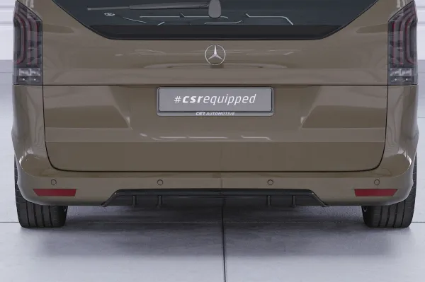 CSR Diffusor | Heckansatz mit ABE für Mercedes-Benz V-Klasse 447 HA426-S schwarz matt strukturiert (keine Lackierung erforderlich)