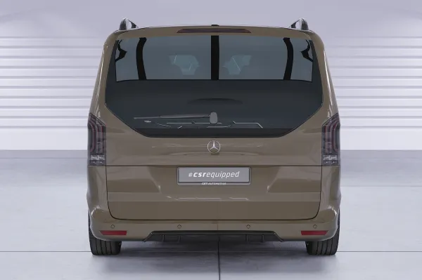 CSR Diffusor | Heckansatz mit ABE für Mercedes-Benz V-Klasse 447 HA426-S schwarz matt strukturiert (keine Lackierung erforderlich)