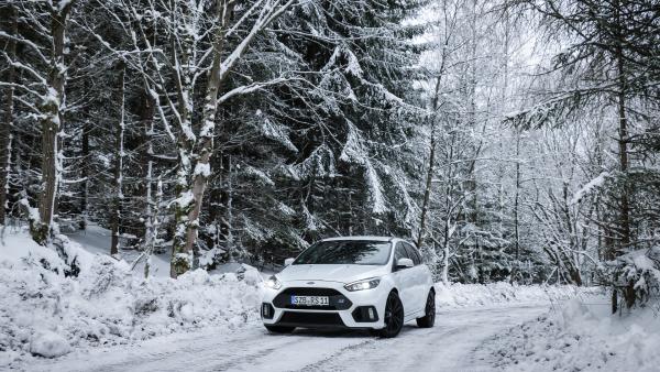 Fox passend für Ford Focus III RS Endschalldämpfer quer Ausgang rechts/links mit Abgasklappe - 129x106 Typ 32 rechts/links schwarz emailliert FO032145-749S