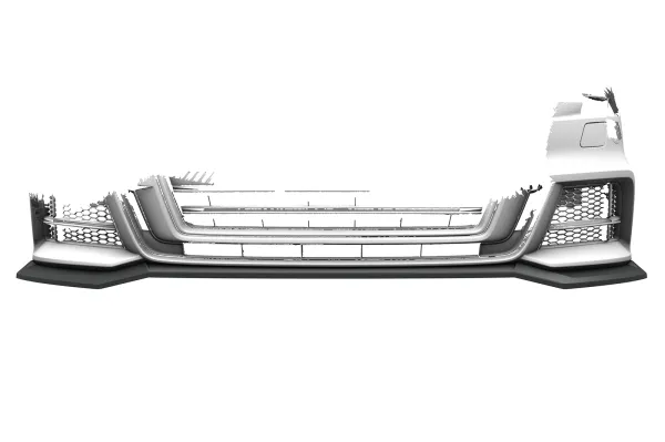 CSR Frontspoiler | Cup-Spoilerlippe mit ABE für Audi A3 S-Line / S3 8V CSL990-S Strukturiert schwarz matt (keine Lackierung erforderlich)