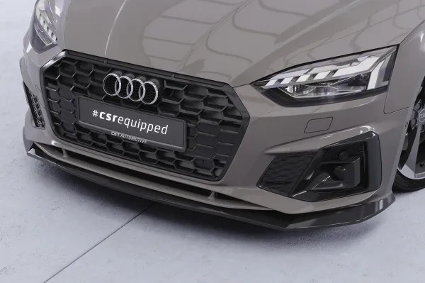 CSR Frontspoiler | Cup-Spoilerlippe mit ABE für Audi A5 F5 Sportback CSL929-K Kupfer matt (keine Lackierung erforderlich)