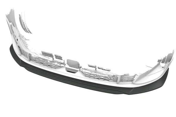 CSR Frontspoiler | Cup-Spoilerlippe mit ABE für Audi A5/ S5 B10 (Typ FU) CSL023-C Carbon Look Hochglanz (keine Lackierung erforderlich)