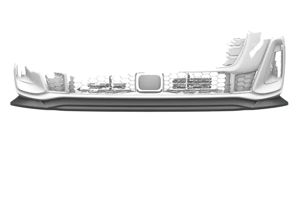 CSR Frontspoiler | Cup-Spoilerlippe mit ABE für Audi A5/ S5 B10 (Typ FU) CSL023-L Lackierung erforderlich (unlackiert)