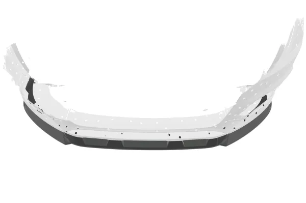 CSR Frontspoiler | Cup-Spoilerlippe mit ABE für Audi Q3 (8U) CSL570-L schwarz matt (Lackierung erforderlich)
