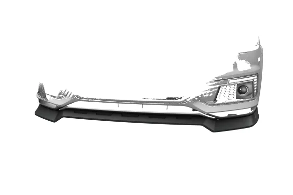 CSR Frontspoiler | Cup-Spoilerlippe mit ABE für Audi Q7 (4M) CSL984-S Strukturiert schwarz matt (keine Lackierung erforderlich)