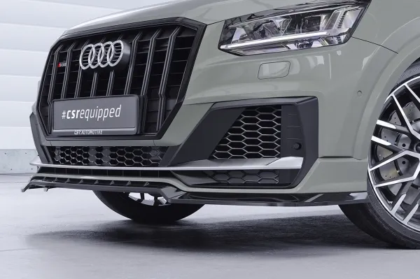 CSR Frontspoiler | Cup-Spoilerlippe mit ABE für Audi SQ2 (GA) CSL839-K Kupfer matt (keine Lackierung erforderlich)