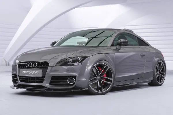CSR Frontspoiler | Cup-Spoilerlippe mit ABE für Audi TT (8J) S-Line CSL932-K Kupfer matt (keine Lackierung erforderlich)