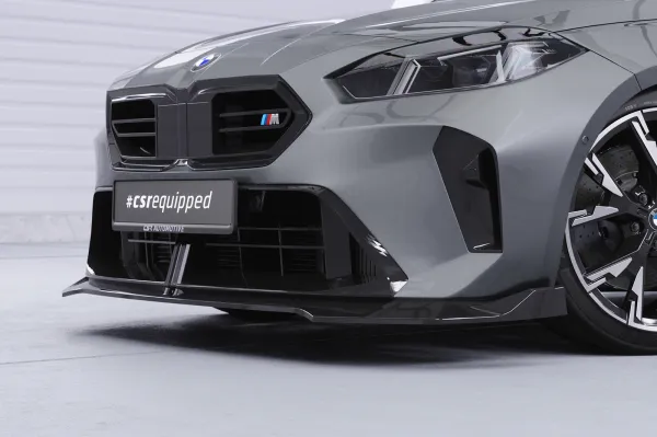 CSR Frontspoiler | Cup-Spoilerlippe mit ABE für BMW 1er F70 / 2er F74  CSL949-L schwarz matt (Lackierung erforderlich)