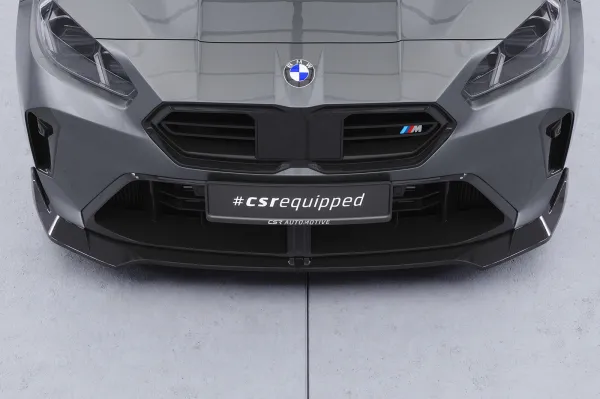 CSR Frontspoiler | Cup-Spoilerlippe mit ABE für BMW 1er F70 / 2er F74  CSL949-L schwarz matt (Lackierung erforderlich)