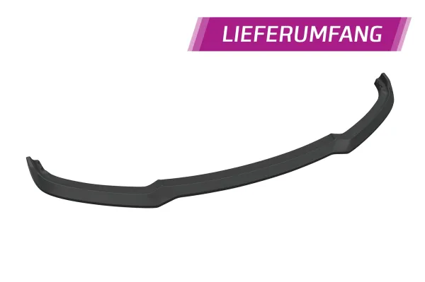 CSR Frontspoiler | Cup-Spoilerlippe mit ABE für BMW 3er F30/F31 LCI CSL604-G Glossy schwarz glänzend (keine Lackierung erforderlich)