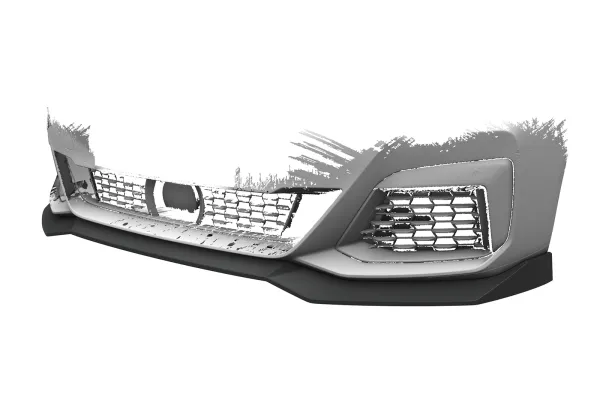 CSR Frontspoiler | Cup-Spoilerlippe mit ABE für BMW 5er G30/G31 M-Paket LCI CSL646-G Glossy schwarz Hochglanz (keine Lackierung erforderlich)