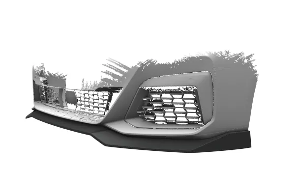 CSR Frontspoiler | Cup-Spoilerlippe mit ABE für BMW 5er G30/G31 M-Paket LCI CSL646-L Lackierung erforderlich (unlackiert)