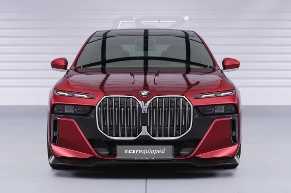 CSR Frontspoiler | Cup-Spoilerlippe mit ABE für BMW 7er G70 / i7 G70 CSL861-L schwarz matt (Lackierung erforderlich)
