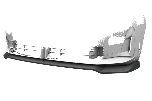 CSR Frontspoiler | Cup-Spoilerlippe mit ABE für BMW X3 G45 CSL980-S Strukturiert schwarz matt (keine Lackierung erforderlich)