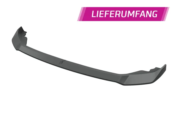 CSR Frontspoiler | Cup-Spoilerlippe mit ABE für BMW X3 G45 CSL980-C Carbon Look Hochglanz (keine Lackierung erforderlich)