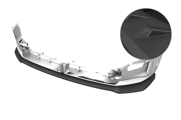 CSR Frontspoiler | Cup-Spoilerlippe mit ABE für BMW X3 G45 CSL980-L Lackierung erforderlich (unlackiert)