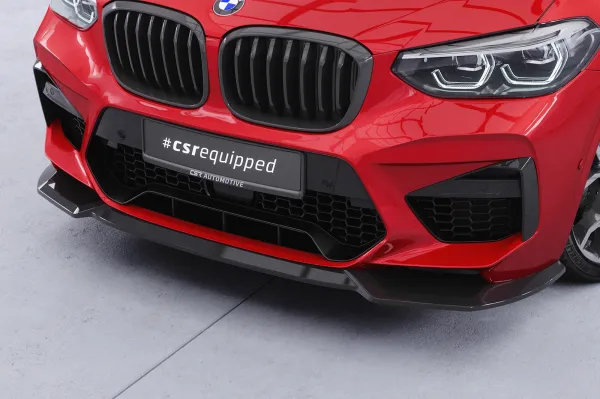 CSR Frontspoiler | Cup-Spoilerlippe mit ABE für BMW X3 M F97 / X4 M F98 CSL956-K Kupfer matt (keine Lackierung erforderlich)