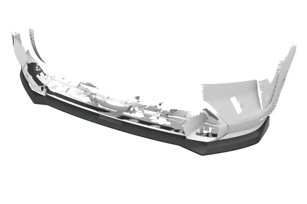 CSR Frontspoiler | Cup-Spoilerlippe mit ABE für BMW X7 G07 CSL979-L Lackierung erforderlich (unlackiert)