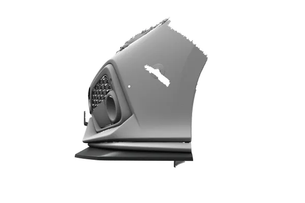 CSR Frontspoiler | Cup-Spoilerlippe mit ABE für Honda Civic FK7 (10. Gen) Sport CSL020-S Strukturiert schwarz matt (keine Lackierung erforderlich)