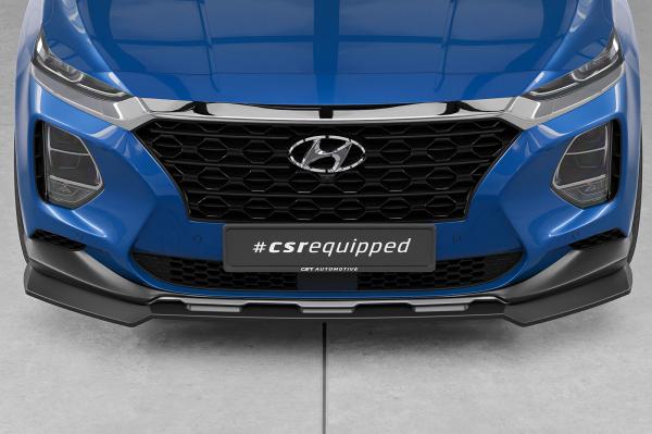 CSR Frontspoiler | Cup-Spoilerlippe mit ABE für Hyundai Santa Fe (Typ TM) CSL987-L Lackierung erforderlich (unlackiert)