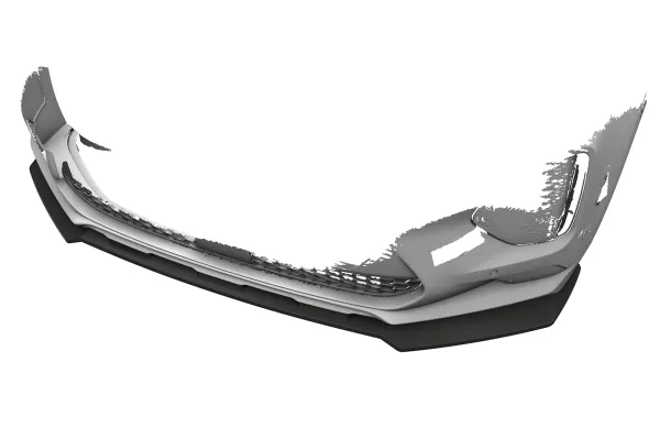 CSR Frontspoiler | Cup-Spoilerlippe mit ABE für Hyundai Santa Fe (Typ TM) CSL987-C Carbon Look Hochglanz (keine Lackierung erforderlich)
