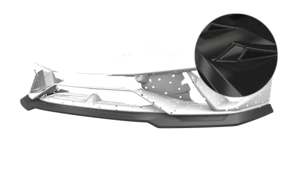 CSR Frontspoiler | Cup-Spoilerlippe mit ABE für Lamborghini Huracán Performante CSL963-G Glossy schwarz Hochglanz (keine Lackierung erforderlich)