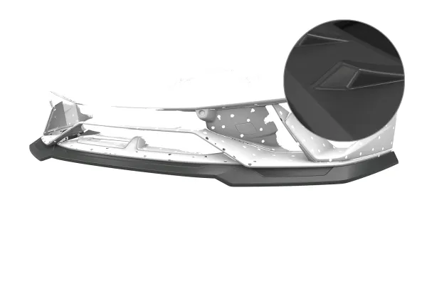 CSR Frontspoiler | Cup-Spoilerlippe mit ABE für Lamborghini Huracán Performante CSL963-L Lackierung erforderlich (unlackiert)