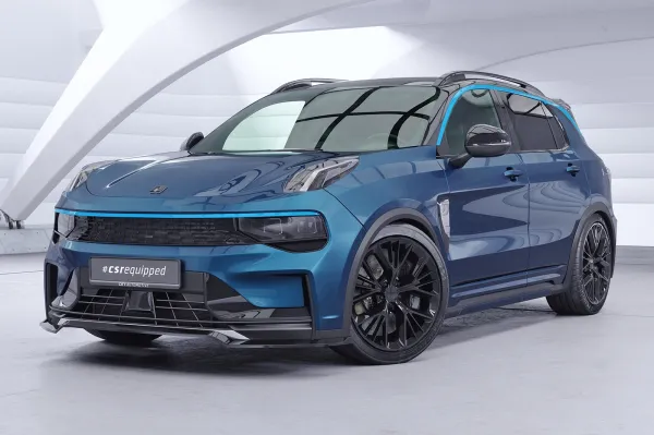 CSR Frontspoiler | Cup-Spoilerlippe mit ABE für Lynk & Co 1 CSL790-C Carbon Look Hochglanz (keine Lackierung erforderlich)